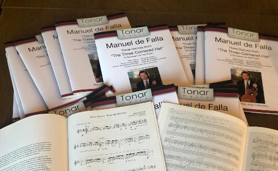 Falla transcription published with Barrueco's manuscripts Falla transcription published with Barrueco's manuscripts